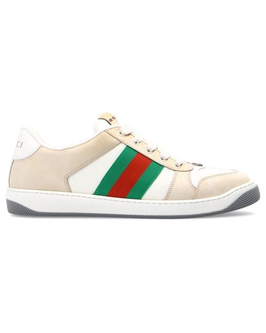 Gucci White Gg Screener for men