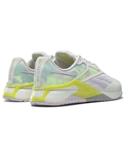 Reebok White (Wmns) Nano X2 'Chalk Quartz Glow'
