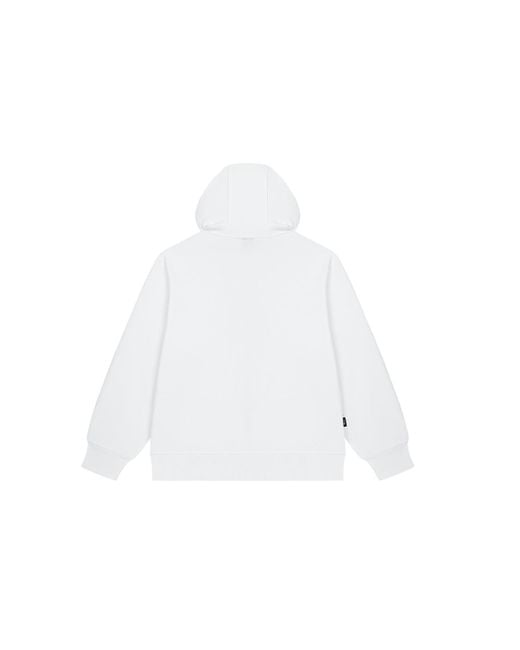 Mizuno White Logo Sweat Jacket for men