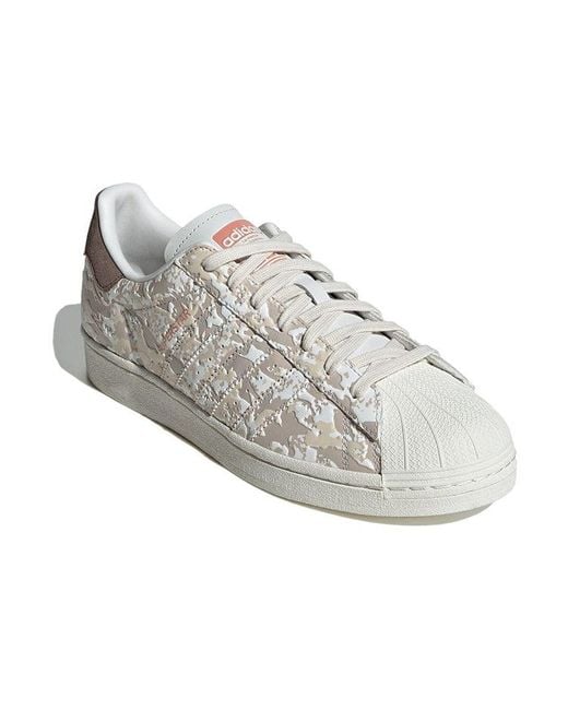 Adidas White Originals Superstar 'Camo for men