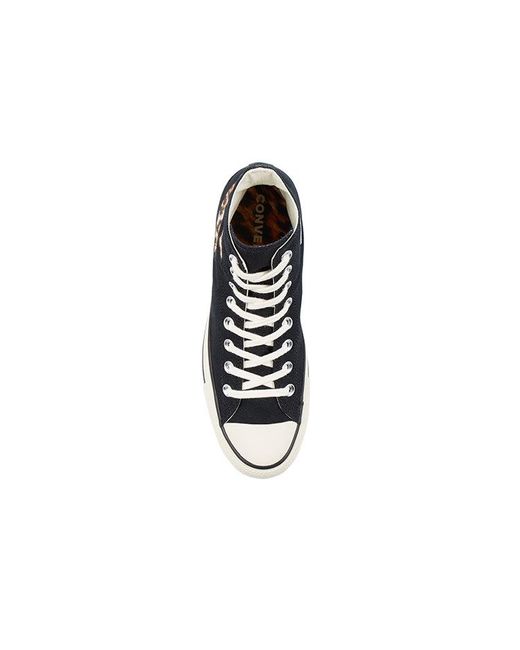 Converse Blue Chuck Taylor All Star 70S Wild Logo High Top C-Leopard for men