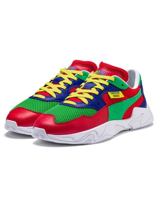 PUMA Red Chinatown Market X Storm 'Risk Fern' for men