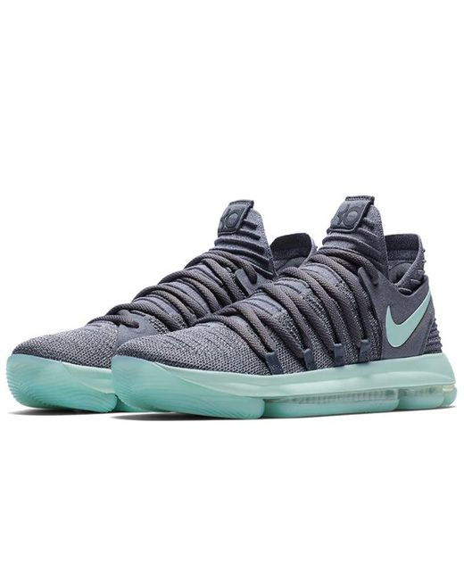 Nike Blue Zoom Kd 10 Ep 'Cool Igloo' for men