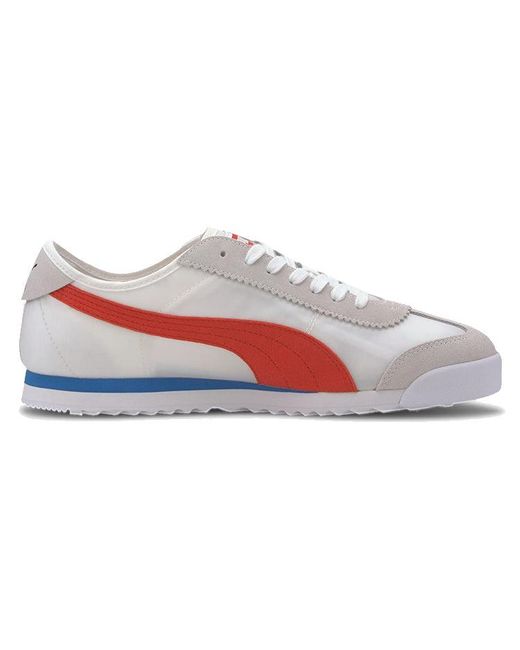 PUMA White Roma '68 Nylon 'High Risk' for men