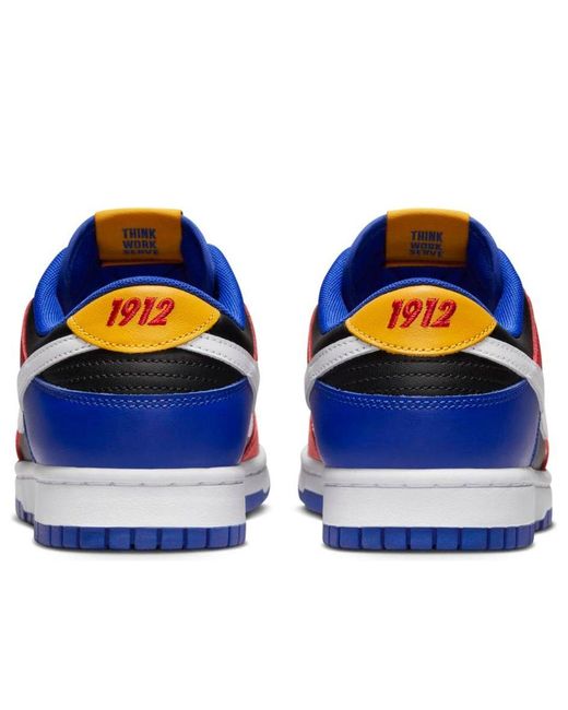 Nike Blue X Tennessee State University Dunk Low 'Tigers' for men