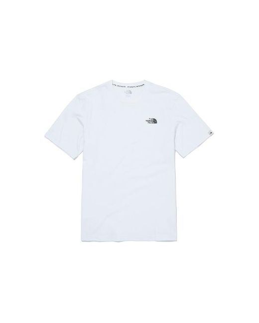 The North Face White Logo-print Cotton T-shirt for men