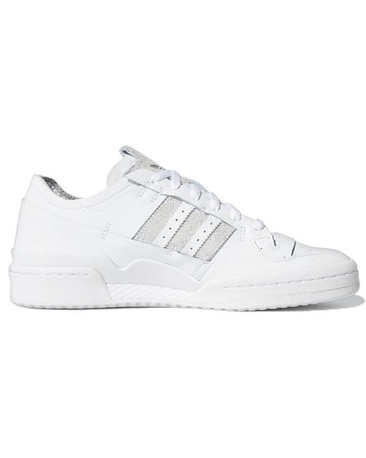 Adidas White Forum 84 Low 'Minimalist Icons for men