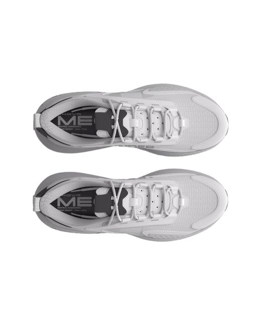 Under Armour Gray Hovr Mega 2 Mvmnt 'Halo Metallic' for men