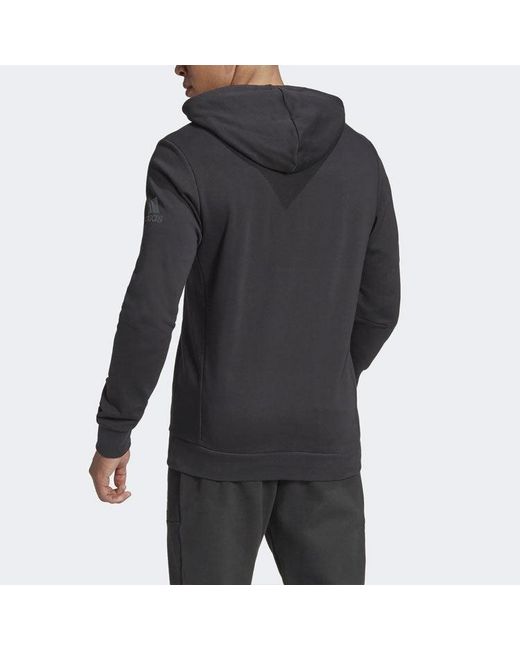 Adidas Gray Ab Supp Hoody Rugby Sports for men
