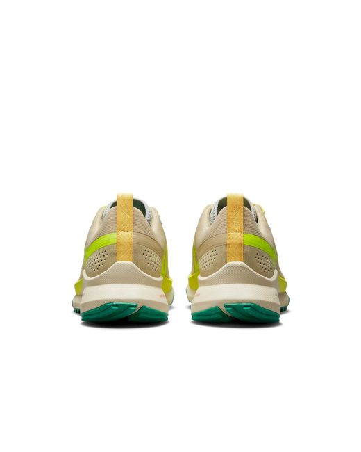 Nike Yellow React Pegasus Trail 4 'Team Volt' for men