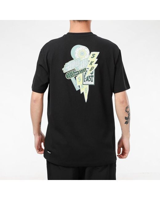 Adidas Black Casual Sports Breathable Round Neck Short Sleeve for men