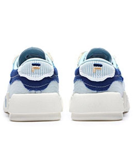 Fila Blue (Wmns) Canvas Skate Shoes