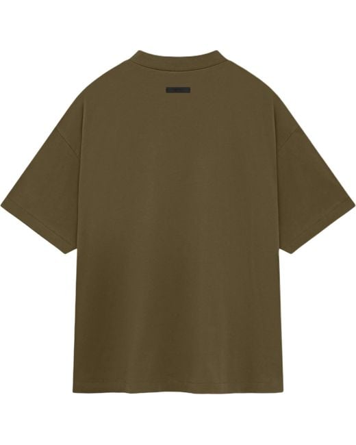 Fear Of God Green Jersey Crewneck Tee for men
