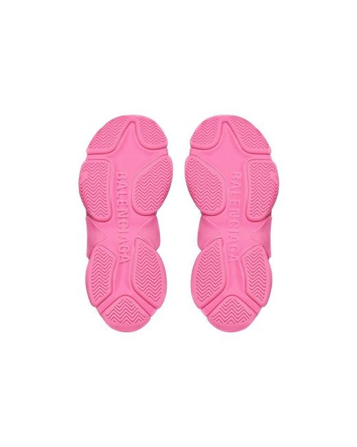 Balenciaga Pink (Wmns) Triple S Sneaker X Adidas 'Neon'
