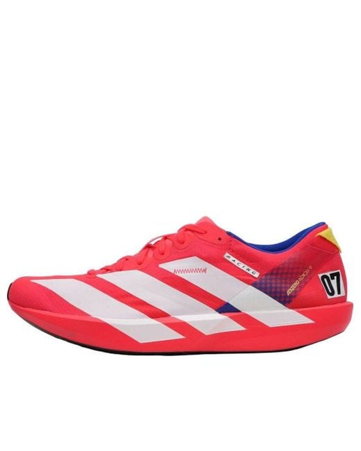 adidas Men's Red Adizero Adios 'Lucid'