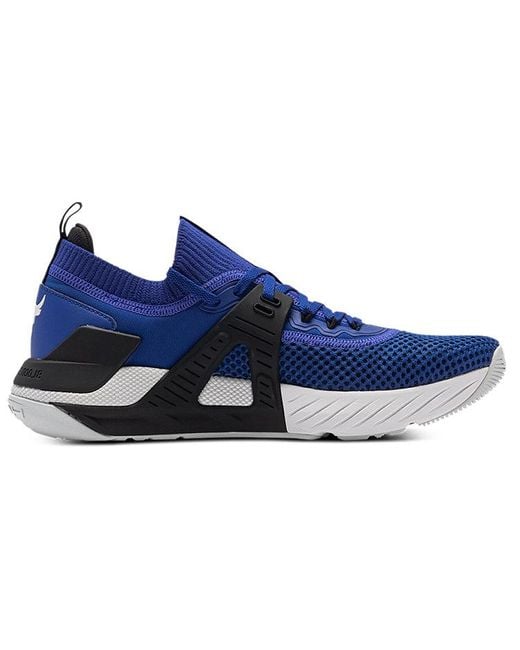 Under Armour Blue Project Rock 4 'Royal' for men