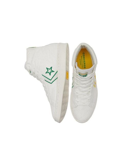 Converse White Pro Leather High 'Breaking Down Barriers' for men