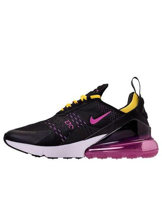 nike 270 black and blue mens