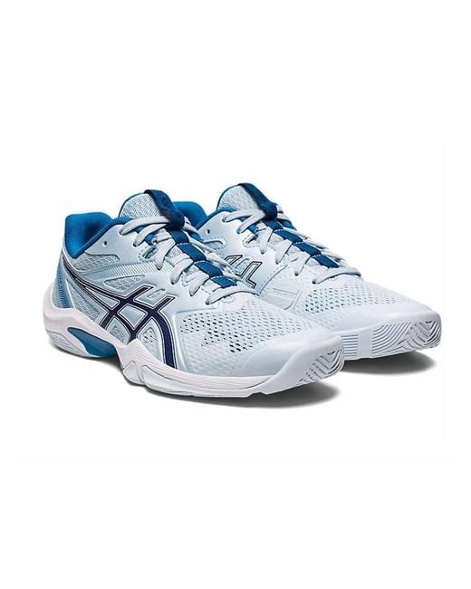 Asics Blue Blade 8 Court Shoes