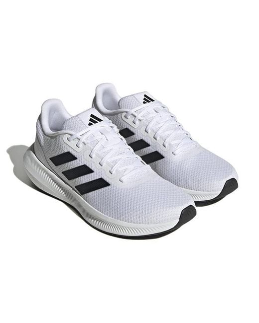 Adidas White Runfalcon 3 Running Shoe