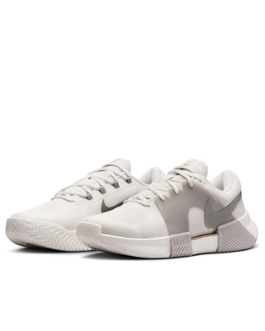 Nike Gray Court Gp Challenge 1 Hc Premium Phantom 'College Metallic Metallic Pewter' for men