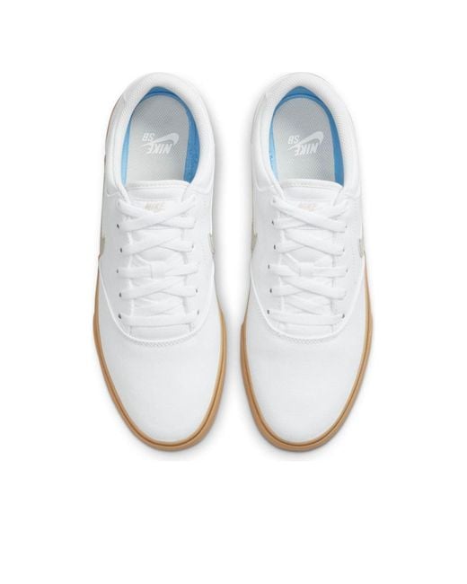 Nike White Chron 2 Canvas Sb Gum' for men