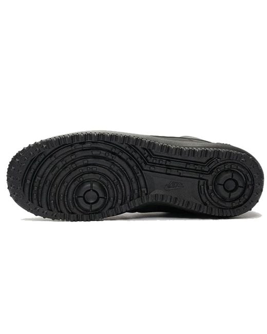 Nike Black Lunar Force 1 Duckboot '18 'Triple' for men