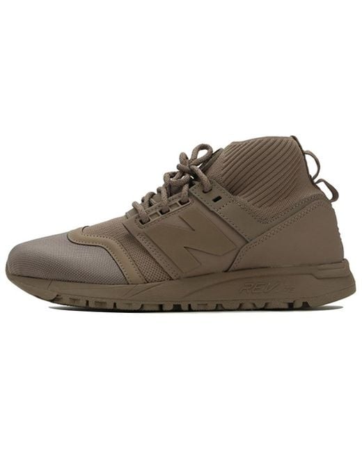 New Balance Brown 247 Mid 'Mushroom' for men