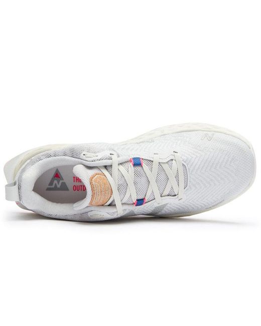 New Balance White Fresh Foam Hierro V6 for men