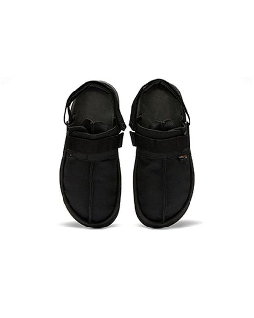 Reebok Black Beatnik Sandal 'Triple' for men