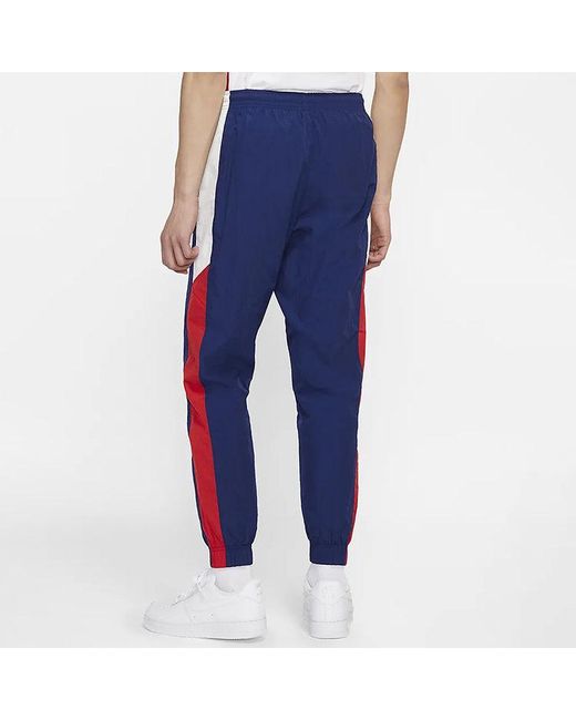 Nike Blue As Sportswear He Wr Pant Wvn Sign for men