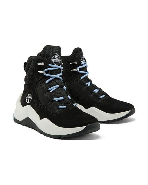 Timberland Black (Wmns) Madbury Side-Zip Waterproof Boot Nubuck'