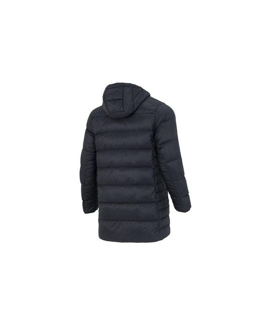 Under Armour Blue Down Parka Fleece Jacket for men