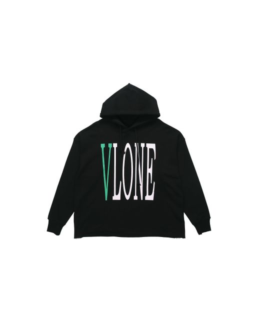 Vlone(GOAT) Black Staple Logo Hoodie for men