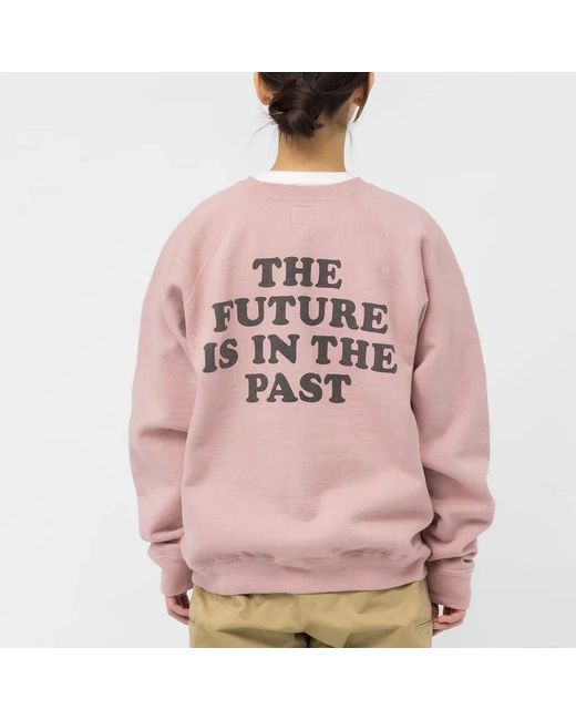 Human Made Pink X Peanuts #2 Charlie Sweatshirt for men