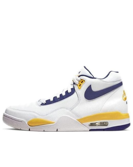 Nike Blue Flight Legacy 'Lakers' Bq4212-102 for men