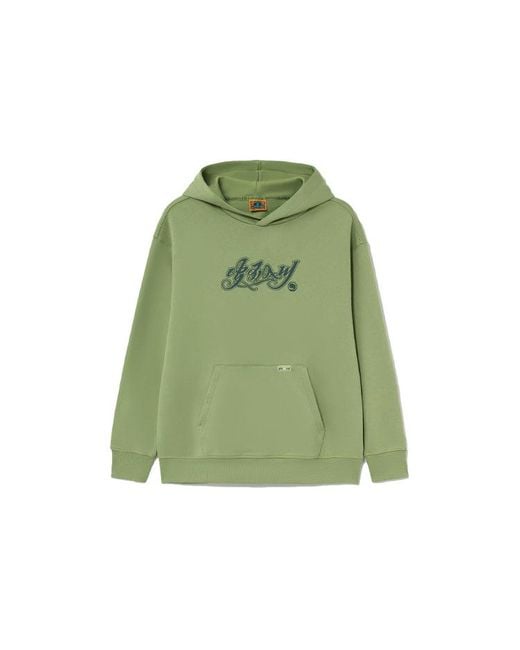 Li-ning Green Bad Five Sports Basketball Series Printing Hoodie