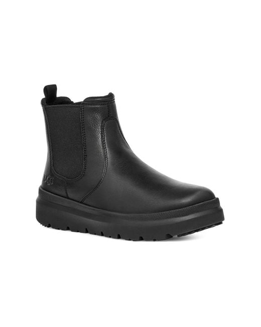 Ugg Black Burleigh Chelsea Boot for men