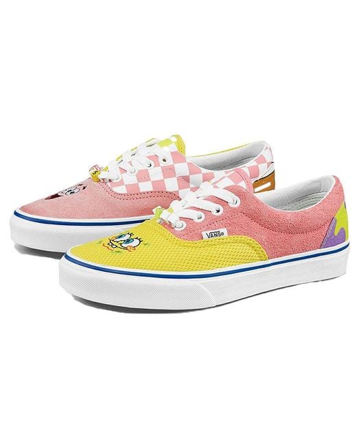 Vans Pink Spongebob Squarepants X Era 'Best Friends' for men
