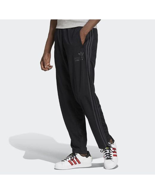 Adidas Black Originals X Star War Crossover Straight Long Pants for men