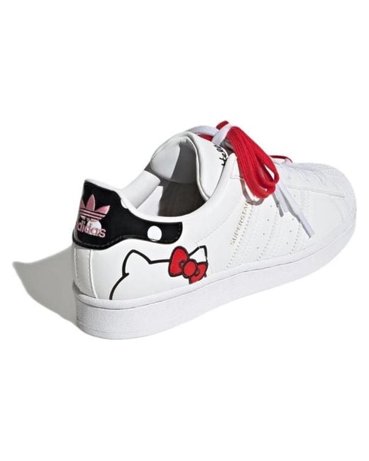 Adidas White (Wmns) Hello Kitty X Superstar Bliss'