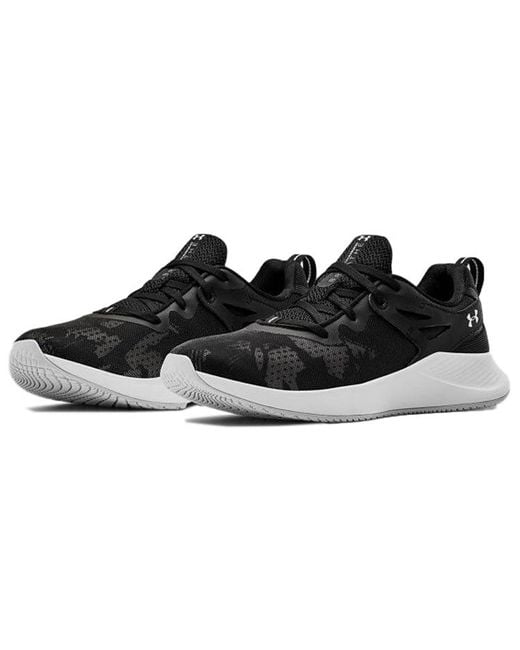 Under Armour Black (Wmns) Charged Breathe Tr 2 Training Running Shoes