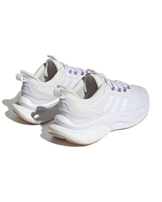 Adidas White (Wmns) Alphabounce+ College'