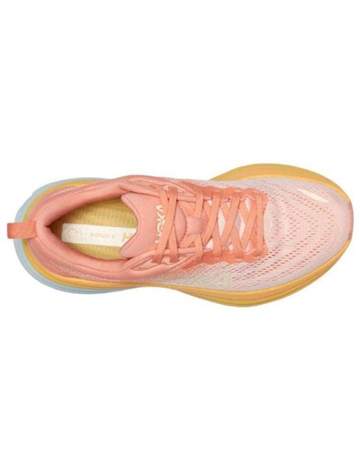 Hoka One One Orange (Wmns) Bondi 8 'Shell Coral Peach Parfait'