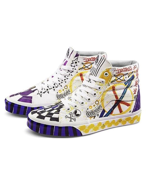 Vans Blue Sk8-Hi Galactic Goddes for men