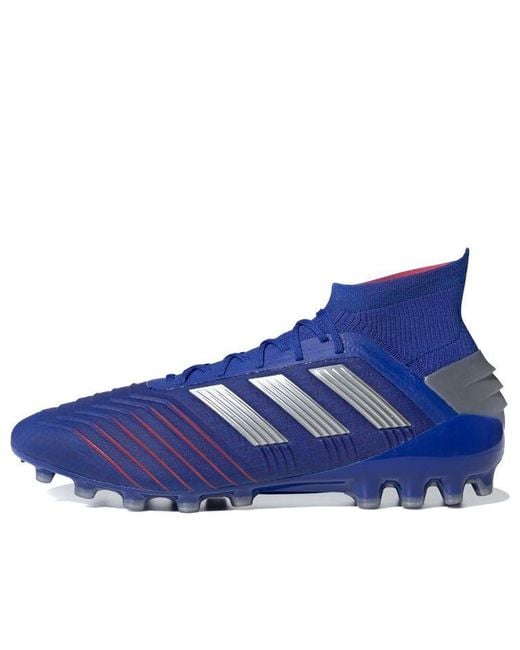 Adidas Blue Predator 19.1 Ag 'Bold Metallic' for men
