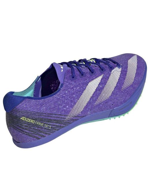 Adidas Purple Adizero Prime Sp 3 Strung 'Cobalt' for men