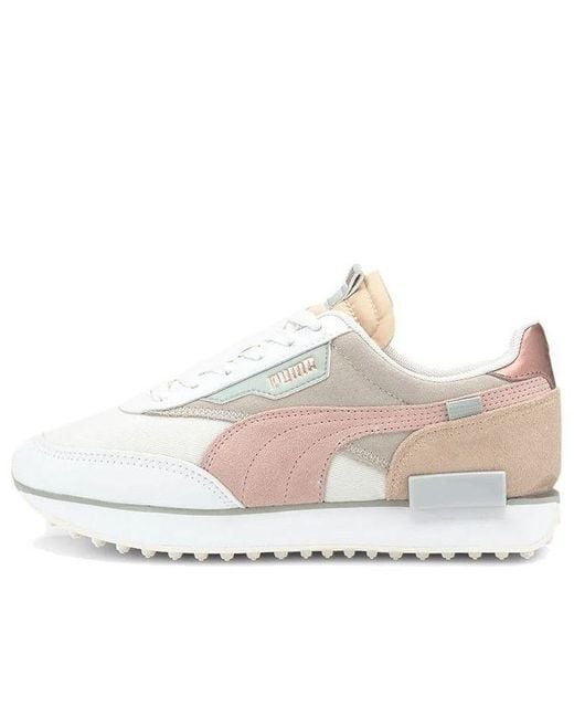 PUMA White (Wmns) Future Rider Soft Metal 'Natural Vanchetta'