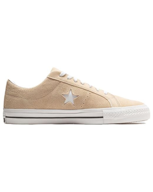 Converse Natural One Star Pro Classic Suede 'Oat Milk' for men