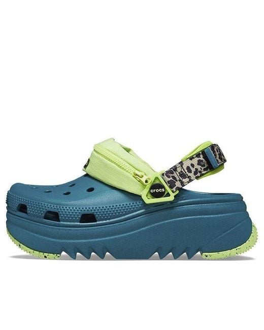 CROCSTM Blue Hiker Xscape Animal Print Clog for men
